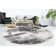 Alban Abstract Shag Charcoal Area Rug