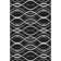 Premium Machine Washable Prisco Black Rug