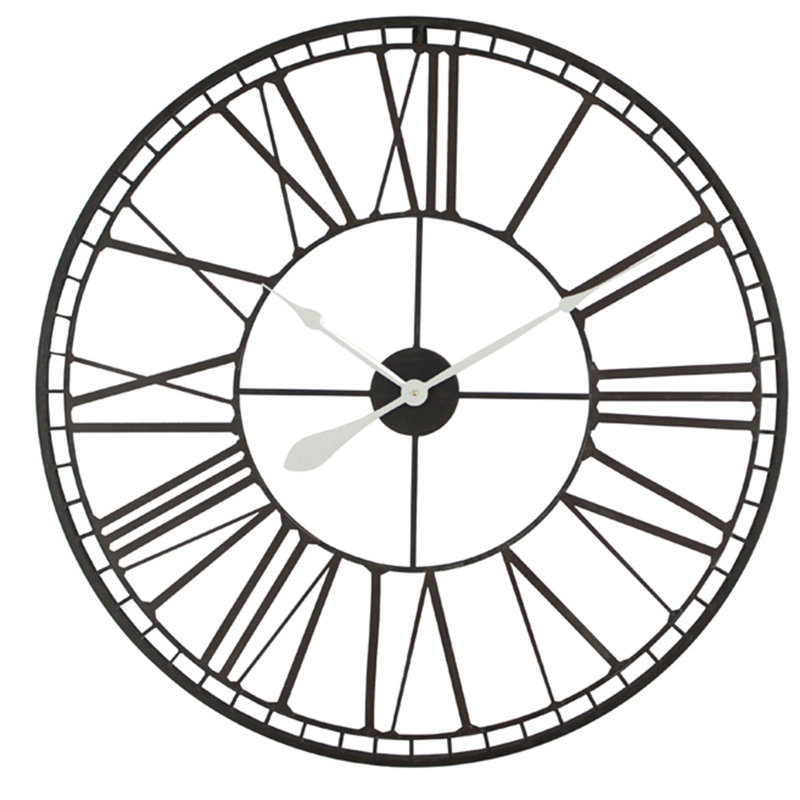 Oversized Izabella 80cm Wall Clock, Single