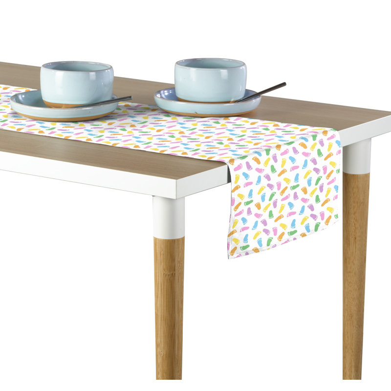 Emert Geometric Table Runner, 108" L x 14" W