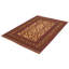 Tapis ivoire noué à la main de conception unique 6 pi 7 po x 9 pi 5 po Jodon