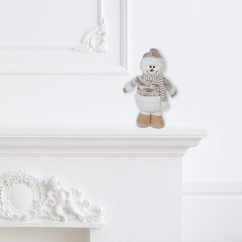 Bonhomme de neige en peluche 15 po