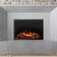 Highmark Traditional Electric Fireplace Insert Heater, WiFi, Google & Alexa Compatible, Logs & Crystals-1778754348