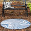 Tapis bleu marine Gab Gabab-1946582812