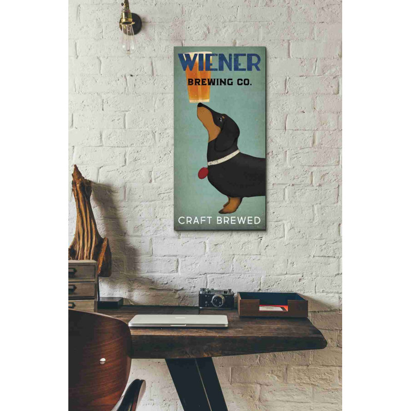 «Vienna Brewing Co» par Ryan Fowler, impression sur toile tendue, H 24 po x l 12 po x P 0,75 po