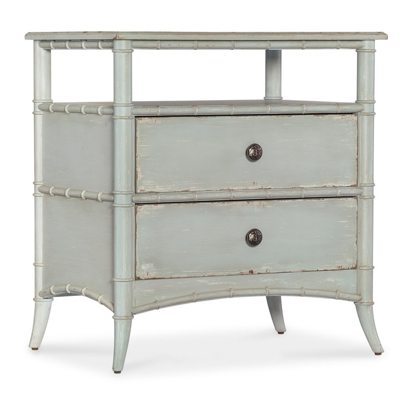 Table de chevet Charleston, Gris