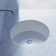 LACAVA Twin Set 19.75'' White Porcelain Circular Bathroom Sink with Overflow
