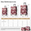 Ensembles de valises, nouveau modèle PC 5 pièces, valises légères et durables 20 po 24 po 28 po avec valises 8 po 14 po, valise avec roulettes verrouillables