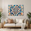 Hawaiian Modern Shell Designs, art mural en métal beige-288993634
