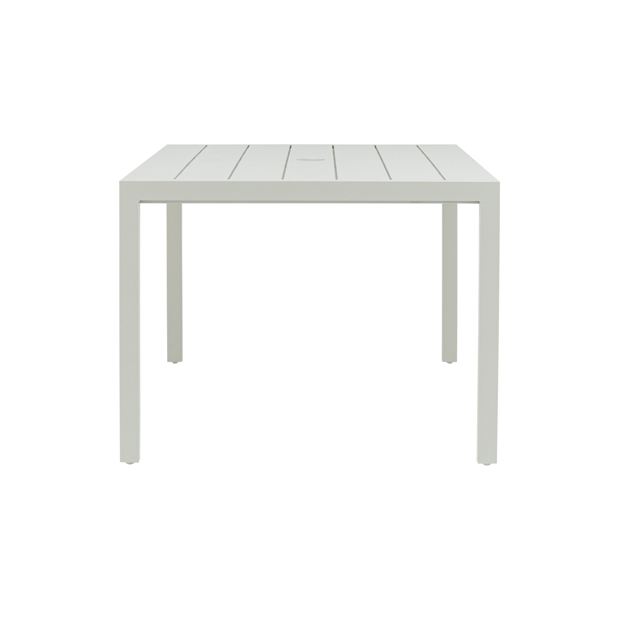 72.05'' Rectangular 6 - Person Outdoor Dining Set with Cushions, White