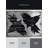 Soft Plush Faye Halloween Modern & Contemporary Abstract Area Rug in Gray – Black Binding-1392536899