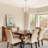 8 - Light Dimmable Drum Glass Chandelier