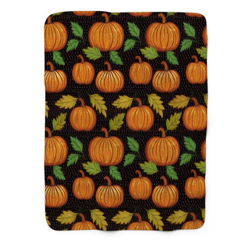 Threaded Gourds - 1 pièce Sherpa Premium Couverture 0087, L 50 po x L 60 po