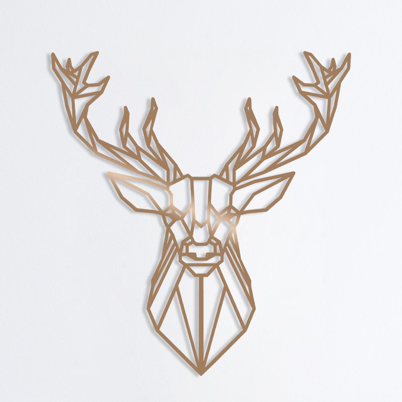Wall Decor on Metal, Copper