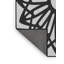 Tapis noir/blanc à motifs-207155698