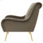 Lundy Truffle Tight Cushion Accent Chair-935091033