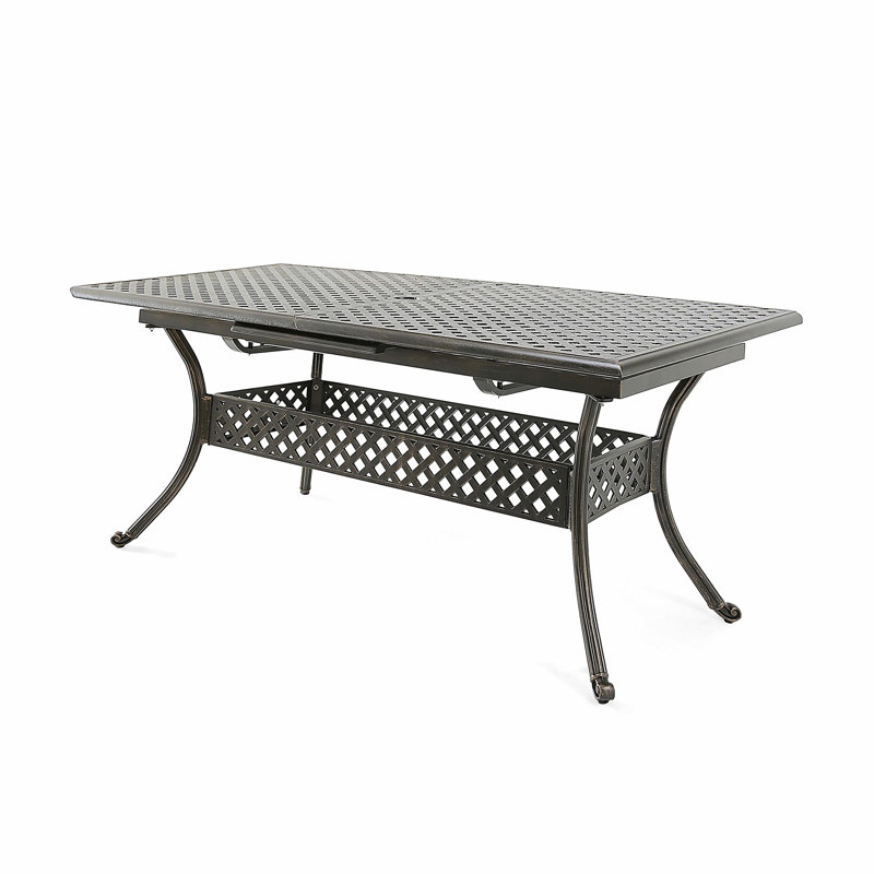 ABIGAIL CAST EXPANDABLE DINING TABLE