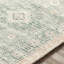 Tapis oriental chameau / sauge à tissage plat Wensley-525576433