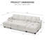 Canapé-lit modulaire avec housse de coussin Anjana-444914740