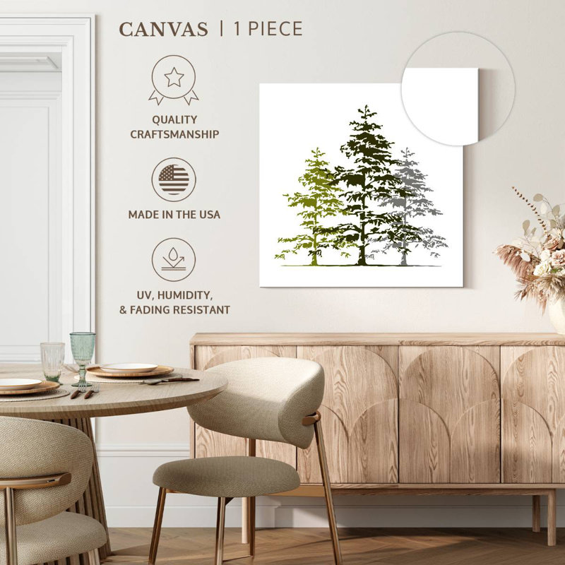 Cedar Trees, 10" H x 10" W