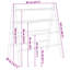 Allyna Wood Wall Towel Stand