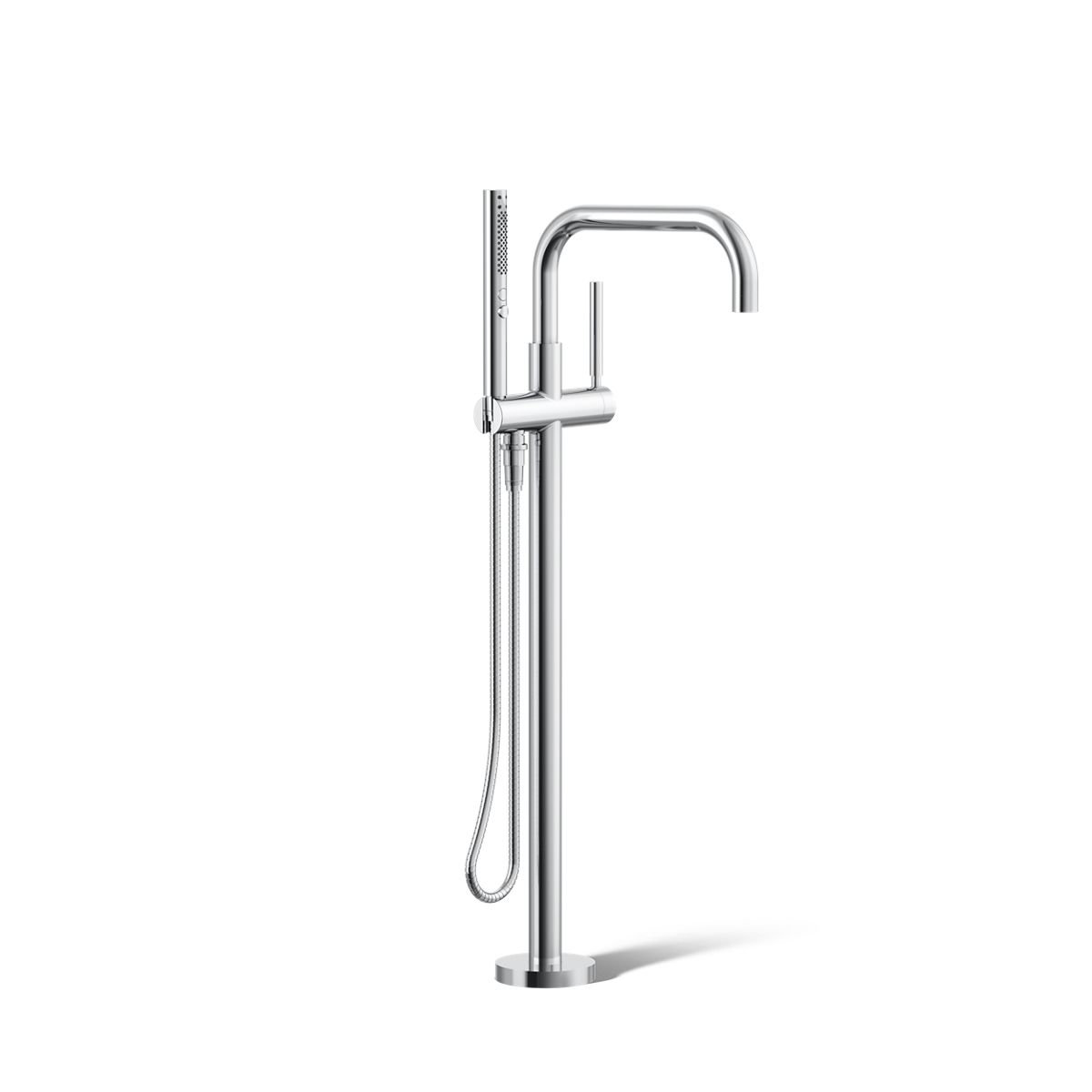 Kohler Purist® Floor-Mount Bath Filler Trim with Handshower & Reviews ...