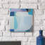 Abstrait formes bloquées bleu doux beige mauve par Marion Griese - impression-1539694712-1539694713