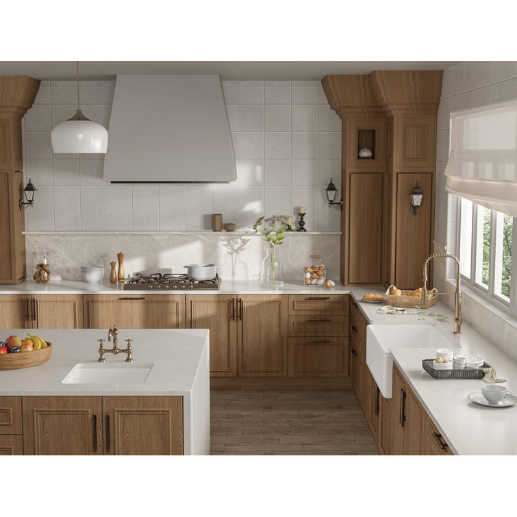 DV-1K510 Grove 30" L X 18" W Rectangular White Single Basin Fireclay Farmhouse / Apron Kitchen Sink with Grid and Strainer