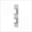 Floating Corner Shelf, 4-Tier Modern Snow White | White | Primary Living Space-122577406