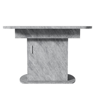 Benten 130 cm Extendable Oval Dining Table