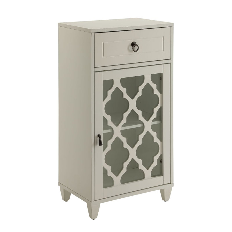 Ceara 1-Drawer Accent Table with 1 Door