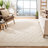 Inelda Hand Knotted Wool/Cotton Geometric Rug in Ivory-777680537
