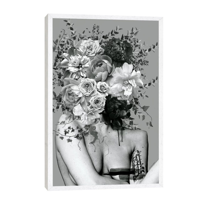 Lady by Ana Paula Hoppe - Print, White Floater Framed, 101.6 cm H x 66.04 cm W