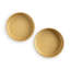 Naturals® 2 Piece Gold Nonstick 9" Round Cake Pan Set