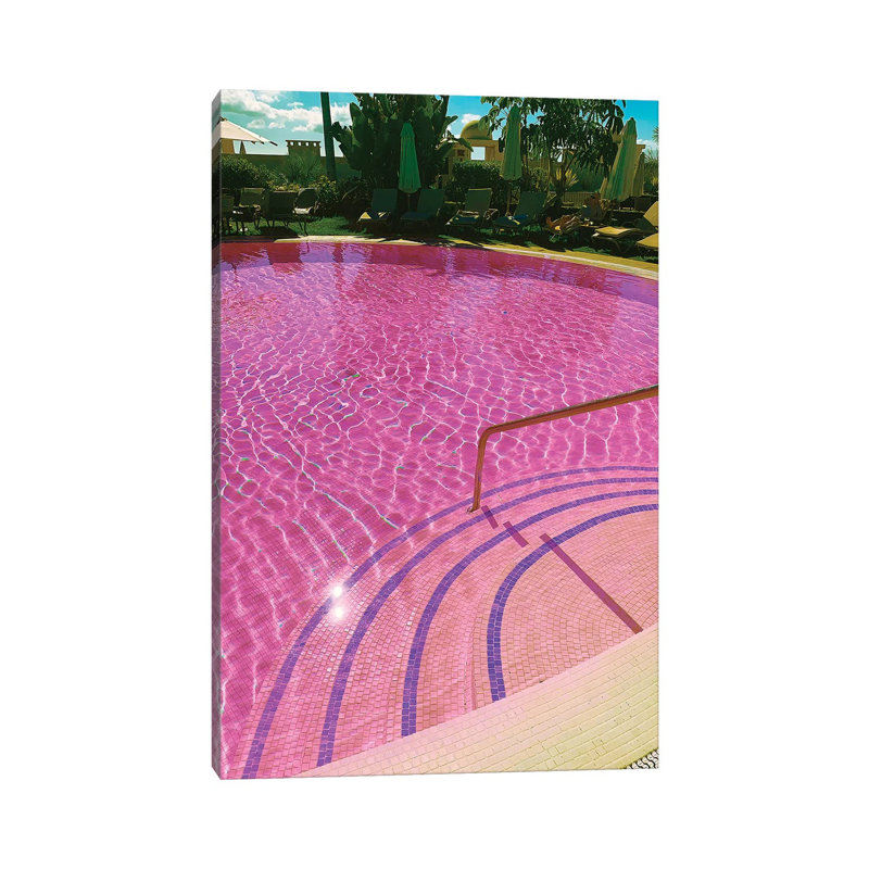 Summer Nostalgia by Nathan Head - Print on Canvas, 66.04cm H x 45.72cm W x 3.81cm D, White Framed