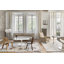 Fields Hand Tufted Wool Geometric Area Rug in Natural/Linen