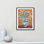 «Earth Tone Vase of Flowers» par Violets Print House