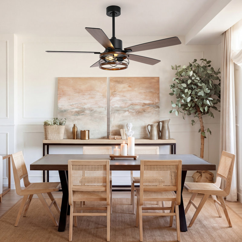 132 cm Ceiling Fan with Light Kit