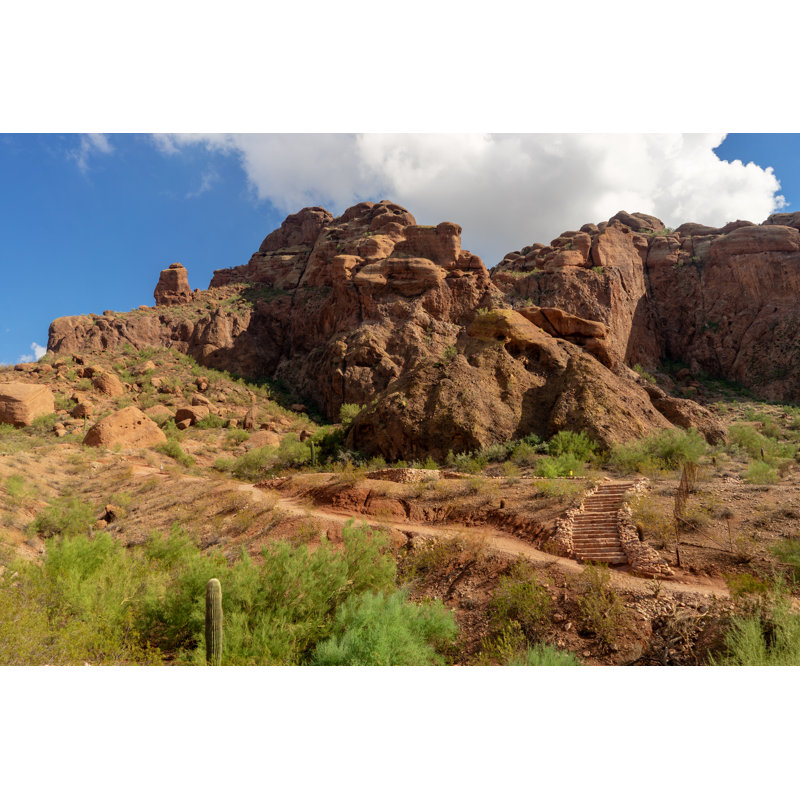 Camelback Mountain 1 Piece Wrapped Canvas Wall Art, 81cm H x 122cm W