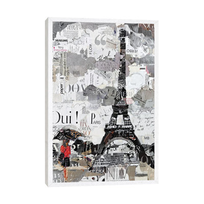 Qui Paris by Jamie Pavlich-Walker - Print on Canvas