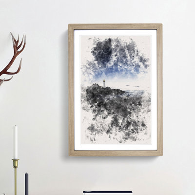 Portland Maine Lighthouse - Framed Print