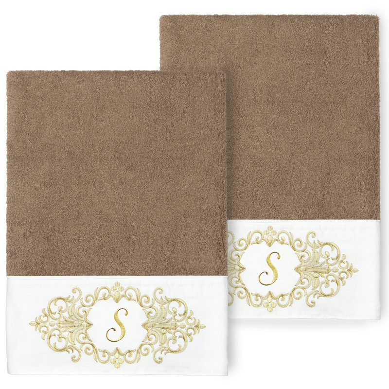 Ensemble de serviettes de bain 100% coton Linica, S