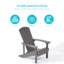 Chaise Adirondack en plastique Armenio-1935180523
