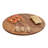 Millwood Pines Molloy Porcelain Stainless Steel Lazy Susan Serving Dish