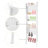 5 Tier 66.9H Wall-Mounted Storage Rack-1220614232