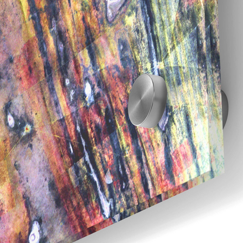 «Earth as Art: The Optimist», art mural en verre acrylique, H 36 po x l 36 po x P 0,12 po