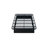 16" Premium Heavy Metal Platform Bed Frame with Metal Supports for Maximum Durability in Black