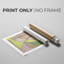 Plusieurs couches II - impression sur toile seulement - non encadrée-675439227