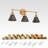 Bianco 3 - Light Dimmable Vanity Light