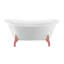 67" Streamline Clawfoot Soaking Acrylic Bathtub-1576153806-1576153809